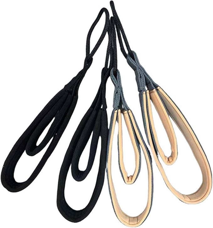 2x Pilates Double Loop Straps for Reformer Exercise Equipment Gym Nonslip Comfortable Grip Multifunctional for Workout Adults