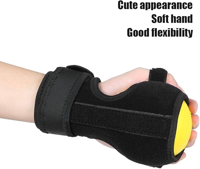 Hand Finger Grip Ball with Elastic Sleeve, Grip Strength Ball Finger Device Training Equipment, Hand Exerciser Grip Strengthener for Finger Strength Recovery Hand Exercise Stress