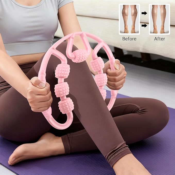 Pilates Essentials Kit for Women, 14 Pcs Pilates Equipment for Home Workouts with Yoga Circle Ball Ring, 5 Resistance Bands,Pedal Puller Resistance Band