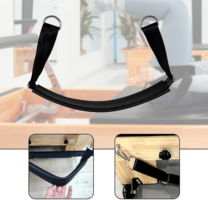 Pilates Foot Strap Adjustable Length Exercise Strap for Workout Home Fitness