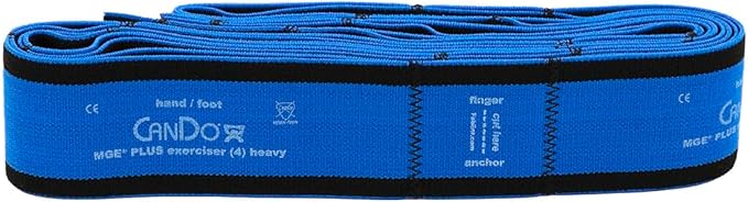 CanDo Multi-Grip Exerciser Plus, 6 Foot Exerciser, 9 Loops,