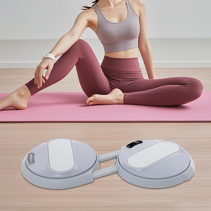 220.46lb Ab Twister Board, Adjustable Waist Twister Board for Women Belly Fat, Twist Board for Exercise, Ab Twist Exercise Machine for Slimming Workout
