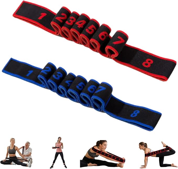 Fitness Resistance Bands, Pilates Band, Pedal Resistance Band with Handle, Exercise Bands Resistance, Yoga Straps for Stretching, Ligas De Resistencia para Hacer Ejer