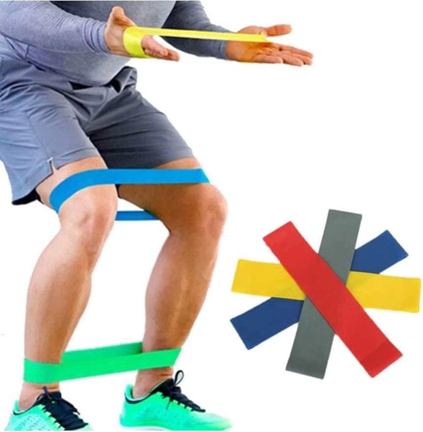 15" Band Exercise Loop [Set of 2] Size / Color: Heavy / Blue