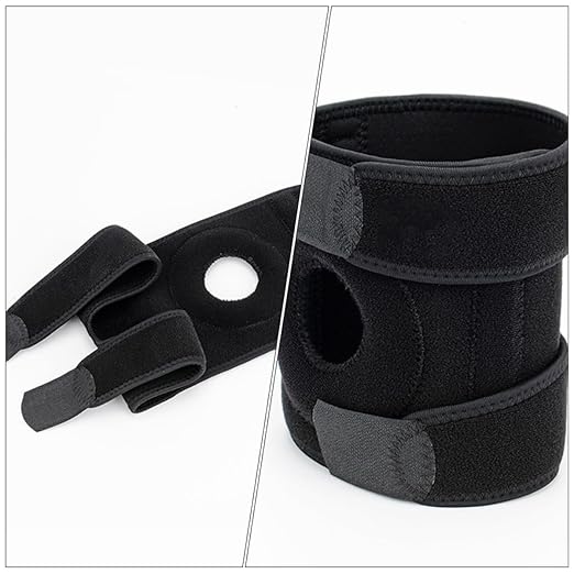 PRETYZOOM 2pcs Pressurization Knee Wraps Breathable Knee Support Sleeves for Basketball Cycling Climbing Sports Protective Joint Pads