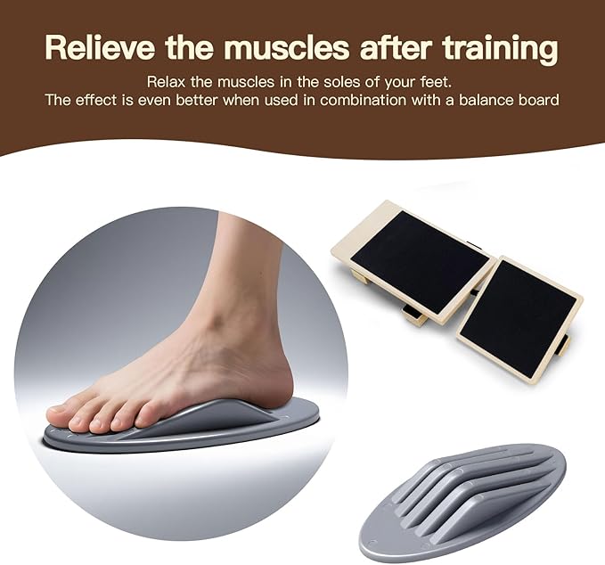 Ankle Balance Board Foot Strength Training Set for Sprained Ankle, Balance Exercises, Plantar Fasciitis Relief, Posture Correction, and Foot Relaxation, Great for Home Use and Sports Enthusiasts