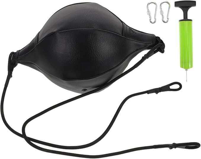 1 Set Boxing Reaction Ball Double End Hanging Speed Training Bag for Reflexes Coordination and Relief for Boxing Martial Arts and Fitness Small Spaces