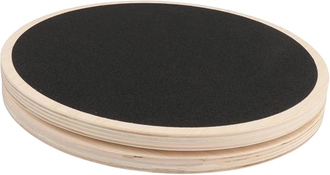 Waist Twist Board Ab Twist Board Sturdy Core Training,Wood,Compact Fitness Tool for Exercise,for Strengthening Abdominal