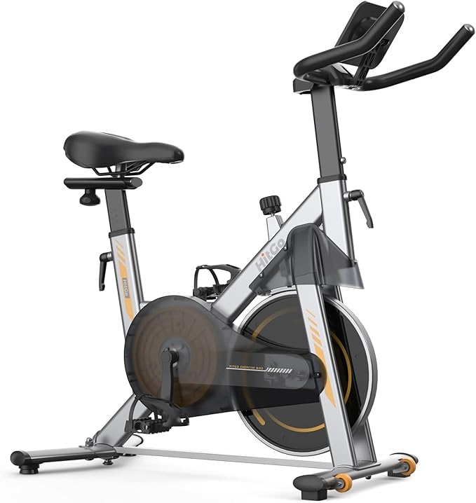 Office Exercise Bike Desk Chair,330 lbs Heavy Duty Under Desk Bike with 9-Level Height Adjustable Seat 24.4"-33.8",8-Level Resistance & Rolling Wheels,Quiet Fitness Chair for Home Office