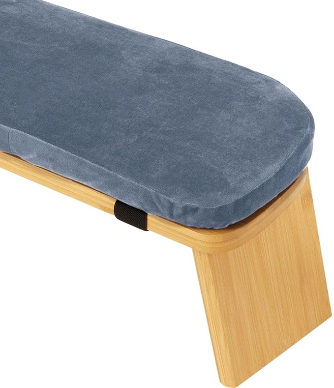 Bamboo Meditation Bench for Sitting and Kneeling, Ideal for and Prayer