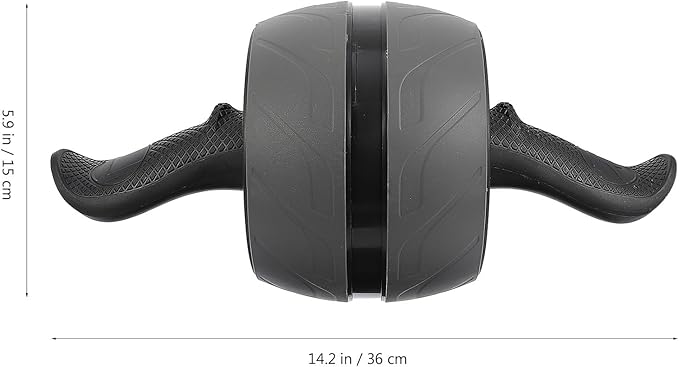 GLEAVI Ab Roller Wheel with Automatic Return Exercise Roller Wheel Core Training Equipment for Home Abdominal Trainer Men Women with Extra Knee Mat