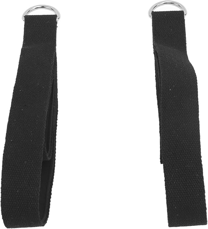 2 Pcs Pilates Straps Double Loop Anti Slip with D Rings for Home Gym Workout Pilates Equipment Pilates Accessories Pilates Gear
