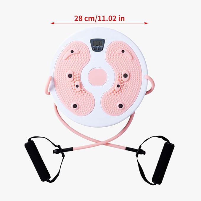 Twist Board - Waist Shaping Training Equipment,Core Twisting Disc with Calorie Count,for Home Gym Office Fitness Enthusiasts Beginners Post-Partum Individuals