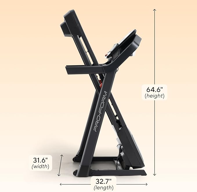 Proform Carbon Treadmills: Treadmills for Walking and Running with Built-in Fan and SpaceSaver Design