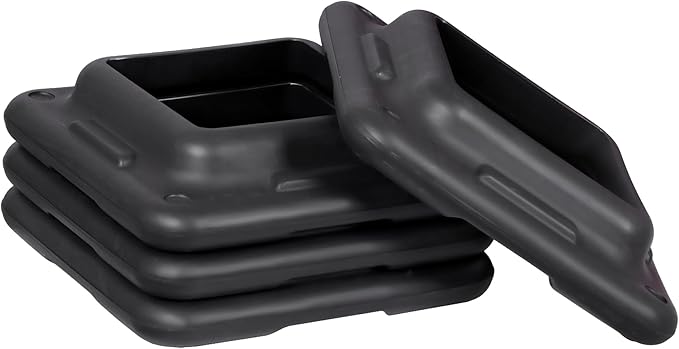 JupiterForce 43" Workout Aerobic Exercise Step Platform, Adjustable Aerobic Steppers for Exercise with 4 Removable Risers for Home Gym Strength Training