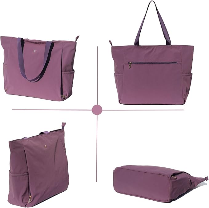 ESVAN Yoga Mat Bag Yoga Tote Carrier Shoulder Bag Carryall Tote for Office,Yoga,Pilates,Travel,Beach and Gym