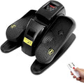 ALSO GO Under Desk Elliptical Machine, Electric Leg Exerciser for Seniors w/ 15Speeds Adjustable,Seated Pedal Exerciser, Auto & Manual Modes, Portable Quiet Magnetic Exercise Equipment for Home Office