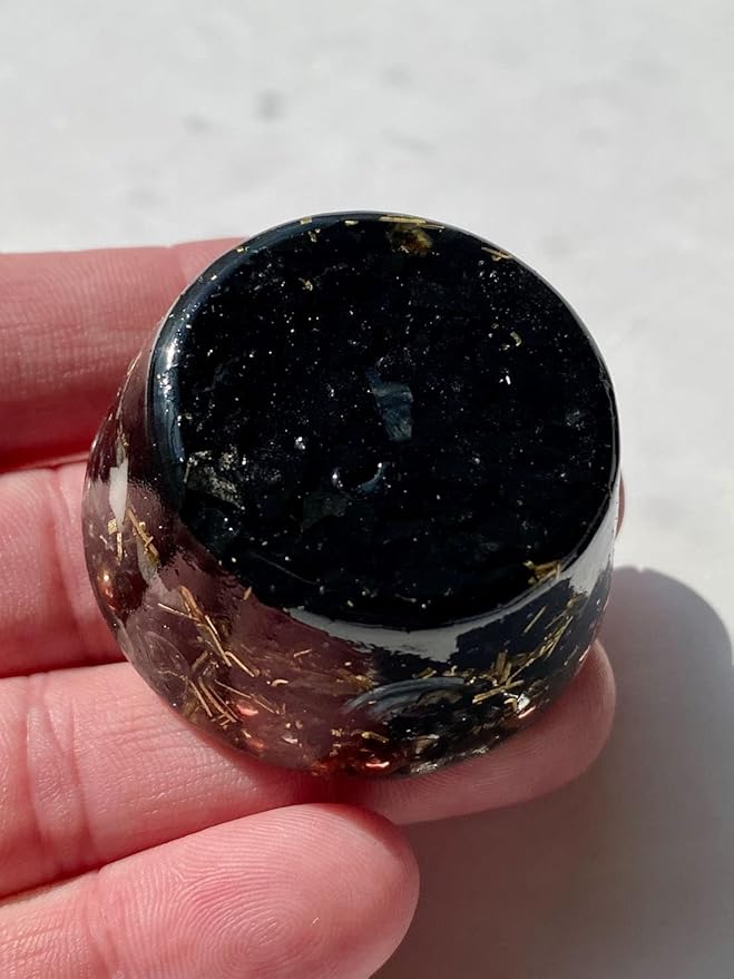 Shungite Orgone Generator Energy Accumulator 7.83Hz/432Hz/528Hz/Advance Harmonics Many Beautiful Ingredients! (Shungite)