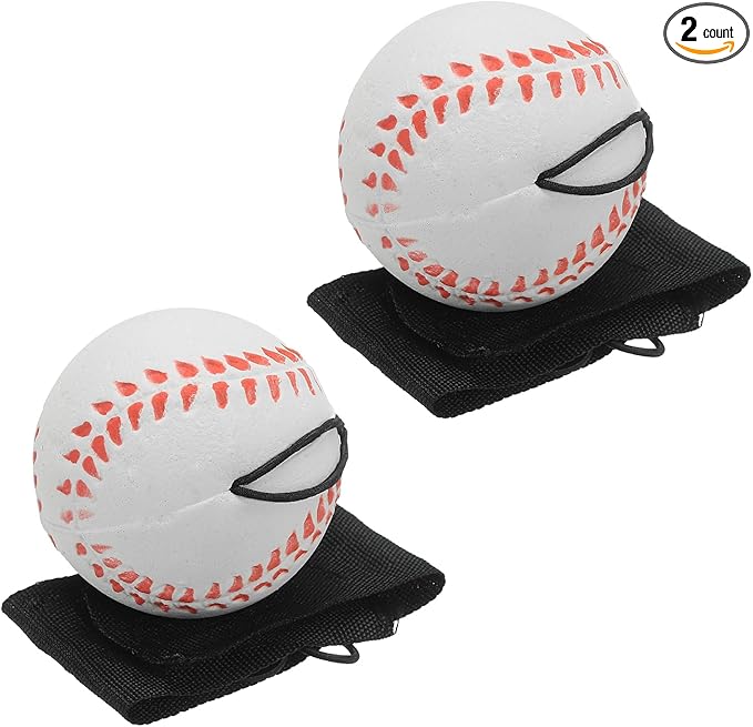 PATIKIL Sports Wrist Ball Rubber Rebound Wristband Wrist Return Ball Sport on a String for Exercise