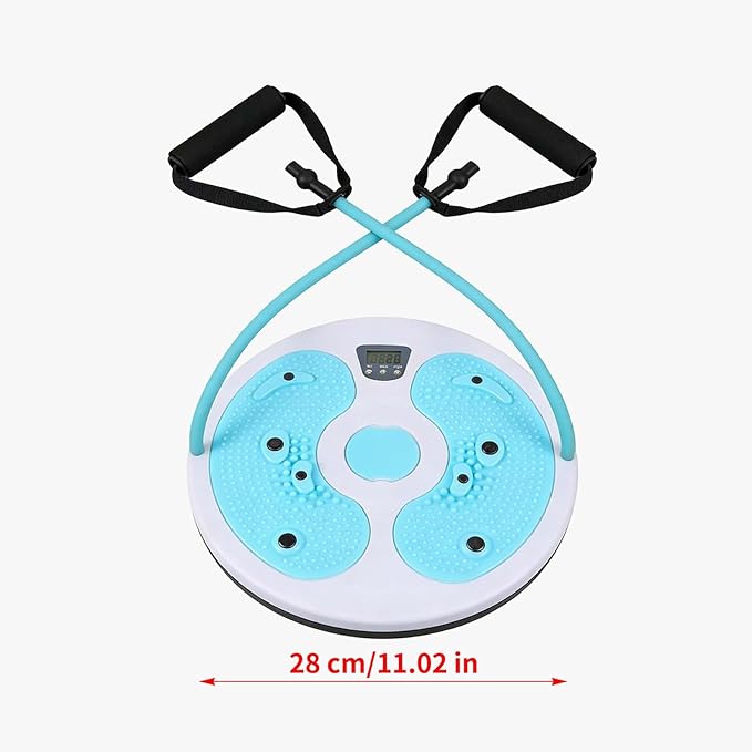 Twist Board - Waist Shaping Training Equipment,Core Twisting Disc with Calorie Count,for Home Gym Office Fitness Enthusiasts Beginners Post-Partum Individuals