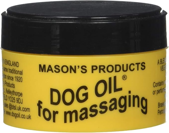Masons 100g Dog Oil for Massaging by Masons