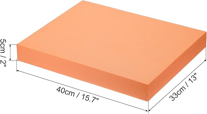 PATIKIL Balance Pad, Non-Slip TPE Foam Pad Cushion Exercise Yoga Mat Knee Pad for Fitness Stability Core Training Stretching