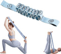 Fitness Resistance Band for Stretching and Yoga, Numbered Resistance Band for Glute Training, Number Resistance Band for Exercise and Flexibility