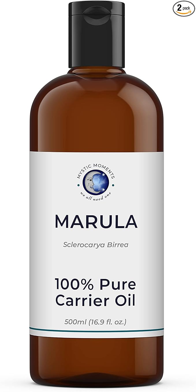Mystic Moments | Marula Carrier Oil - 1 Litre - Pure & Natural Oil Perfect for Hair, Face, Nails, Aromatherapy, Massage and Oil Dilution Vegan GMO Free
