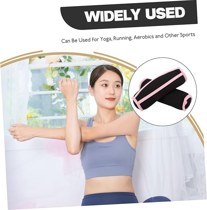 2Pcs Portable Soft Sandbag Hand Weights for Women and Men for Yoga Running and Home Workouts Adjustable Weight Dumbbells for Body Shaping and Arm Toning