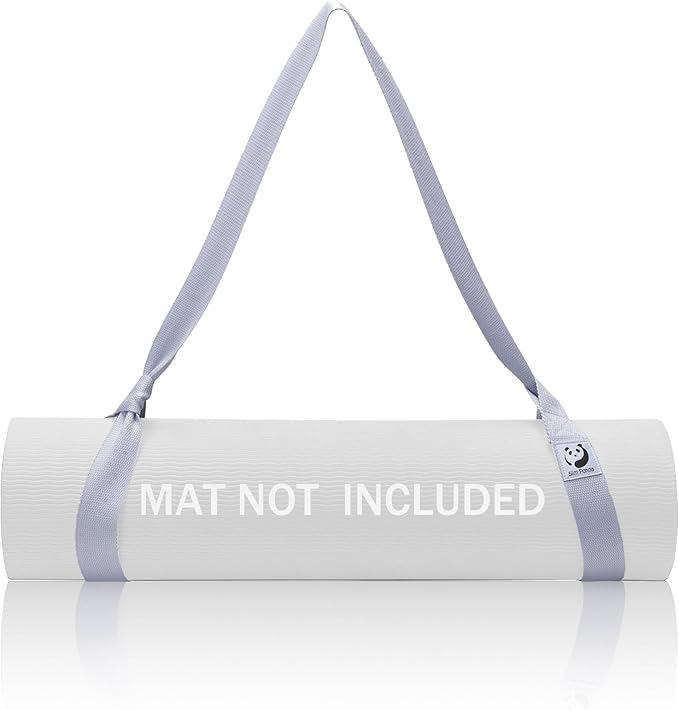 Slim Panda Yoga Mat Straps for Carrying, Adjustable Yoga Mat Carrier Sling Fits All Mats(Mat Not Included)
