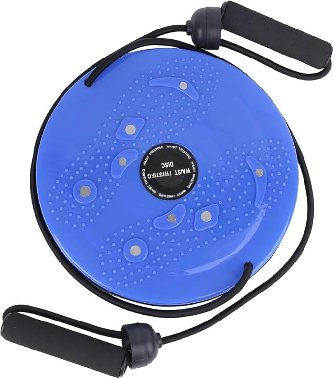 Twisting Waist Disc, Waist Sculptor Twister Board Core Twister Board Body Shaping Aerobic Exercise Fitness Machine Rotating Female Trainer Twist with Pull Rope for Home Office Slimming Foot Massage