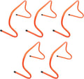 VICASKY 5Pcs Agility Hurdles for Outdoor Football Training Durable Hurdles for Speed and Convenient Training Equipment for Athletes