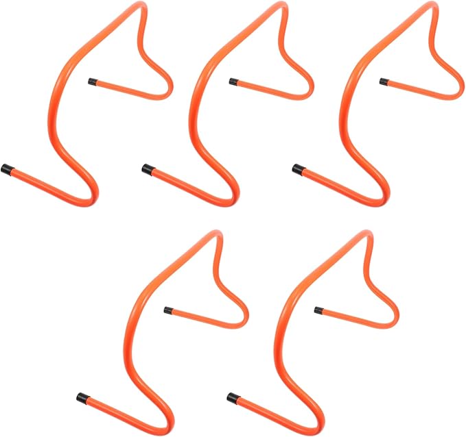 VICASKY 5Pcs Agility Hurdles for Outdoor Football Training Durable Hurdles for Speed and Convenient Training Equipment for Athletes