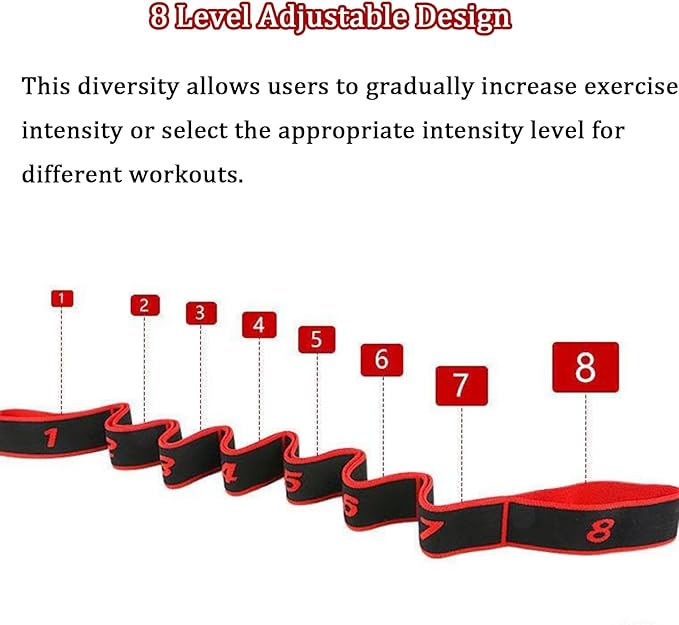 Resistance Bands, Resistance Bands with Handles, Resistance Bands for Working Out, Adjustable Bands for Full Body Stretching Shaping