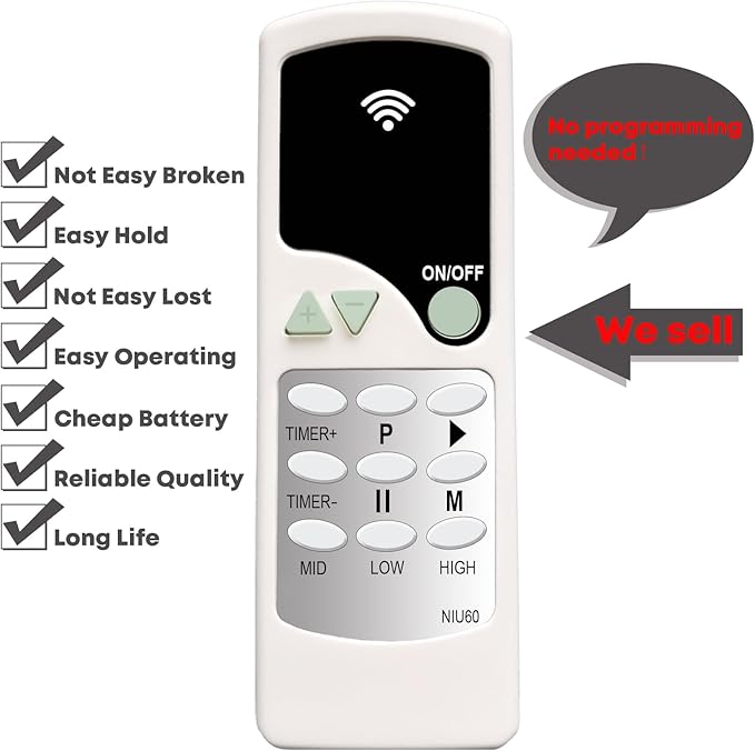 Replacement Remote Control for LifePro Life Pro Waver Vibration Plate Exercise Machine(Make Sure Your Old Remote Control is Same with The Right one in The Main Picture)