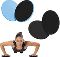 17.5cm/6.89In Round Core Sliders for Working Out,Set of 4 Exercise Core Pilates Sliders,Floor Foot Slider for Exercise 2 Color