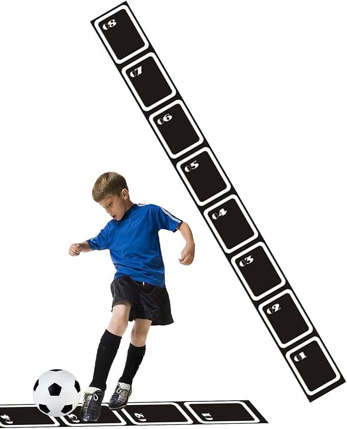 Sports Agility Ladders - Soccer Training Mat | Portable Football Speed Practice Supply Equipment, Agility and Speed Coordination footworkk Drills for Fitness Exercise Gym Gear