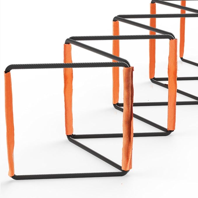 Agility Ladder Speed Ladder Staircase Instant Set up Foldable Training Equipment Agility Training Ladder for Foot Exercise