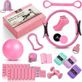 Home Pilates Kit for Women & Men | Better Me Pilates Kit with 14 Inches Pilates Ring and Ball Set, Resistance Bands, Core Sliders, Bag - Full Body Exercise Home Pilates Workout Kit