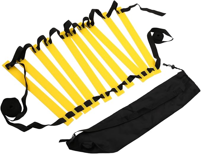 Agility Speed Ladder Soccer Ball Football Flexibility Training and Carry Bag for Adults Sport Equipment Set Exercise