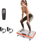 Shake Plate Vibration Exercise Machine for Lymphatic Drainage Massager & Weight Loss, 400 lbs Capacity Whole Body Vibrating Plate Workout for Women and Men