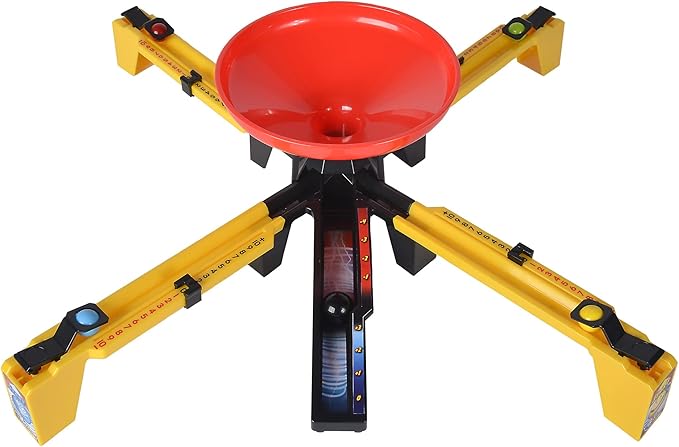 Tornado 606064680 Ball Flash Children's Game from 5 Years - Action-Packed Reaction Game for the Whole Family - for 2-4 Players, Black