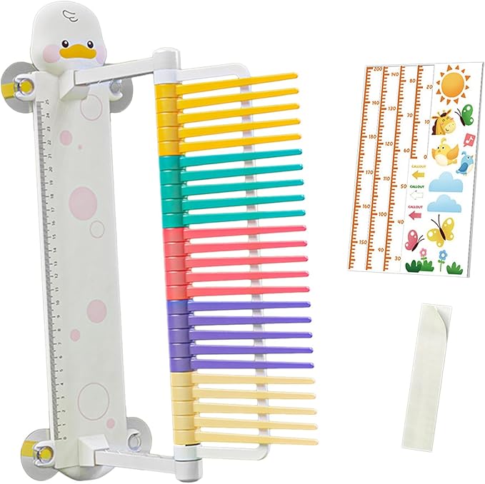 Vertical Jump Tool Kids – Adjustable Test Pole, Training Stick Equipment | Height Measuring Sport Aid, Educational High Jump Tester, Fun Skill Builder with Marker for Playground, School and Gift Uses
