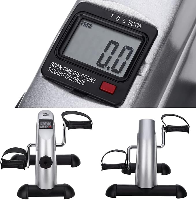 Mini Exercise Bike, Uten Under Desk Bike Pedal Exerciser, Peddler Exerciser