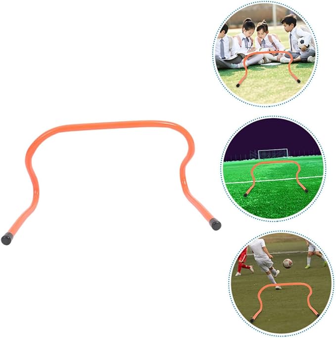 Kisangel 3pcs Sports Agility Hurdles for Training Running Accessory for Soccer Football Baseball and Track Drills Develop Speed and Agility Skills