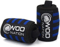 WOD Nation Wrist Wraps for Weightlifting & Strength Training – Professional Gym Straps w/Thumb Loop for Men & Women