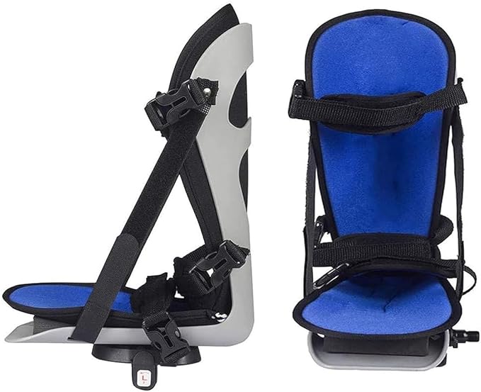 Leg Support for Motorized Pedal Exerciser and Electric Mini Exercise Bike,Fixed Leg Brace,Foot Splints for Electronic Physical Therapy and Rehab Bike Handicap 1 Pair(Large)