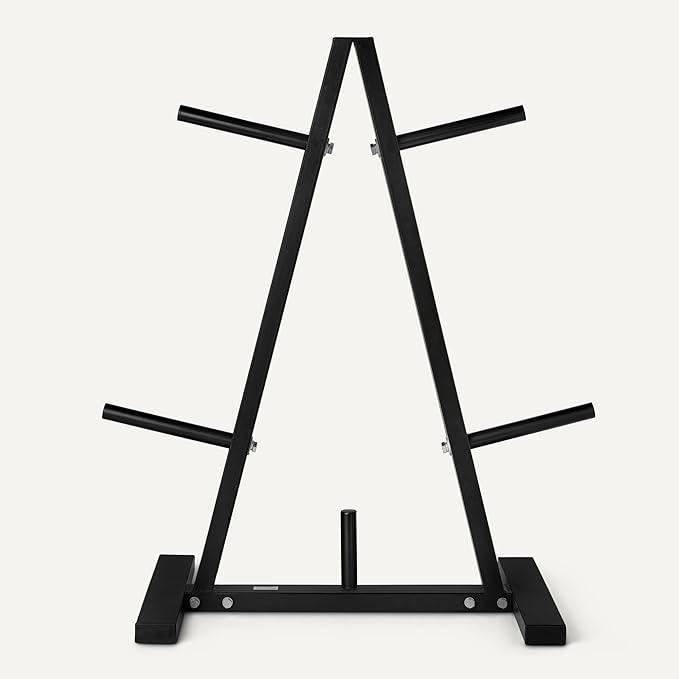 Amazon Basics Weight Plate Tree Rack