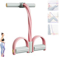 Fashion Puller Exercise, 8 Tube Pedal Resistance Device, 21 Fitness Resistance Bands-4 Tube Pedal Ankle Puller,Detachable and Adjustable Pedal Resistance Device, Unisex