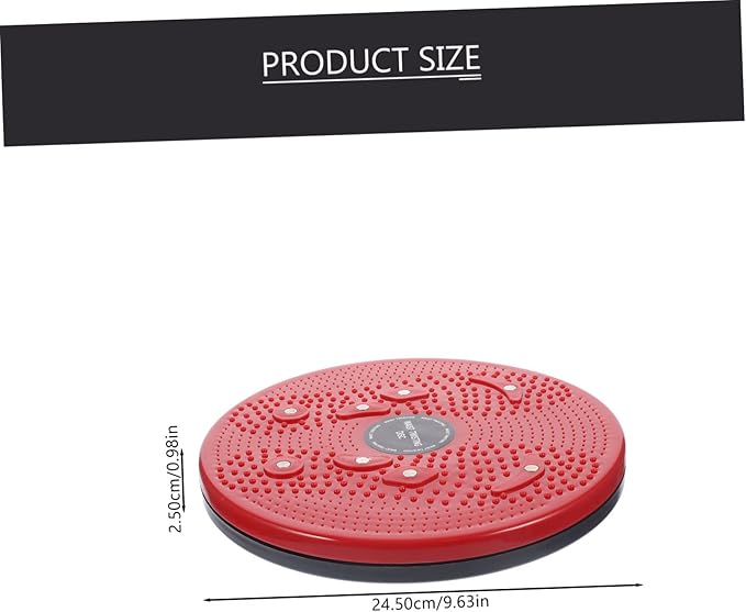 Waist Twisting Fitness Board Portable Rotating Machine for Home Exercise Core Strengthening Fat Burning for Weight Loss and